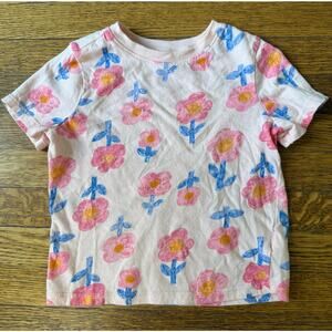 Old Navy Girls' Flower Print Shirt Size 3